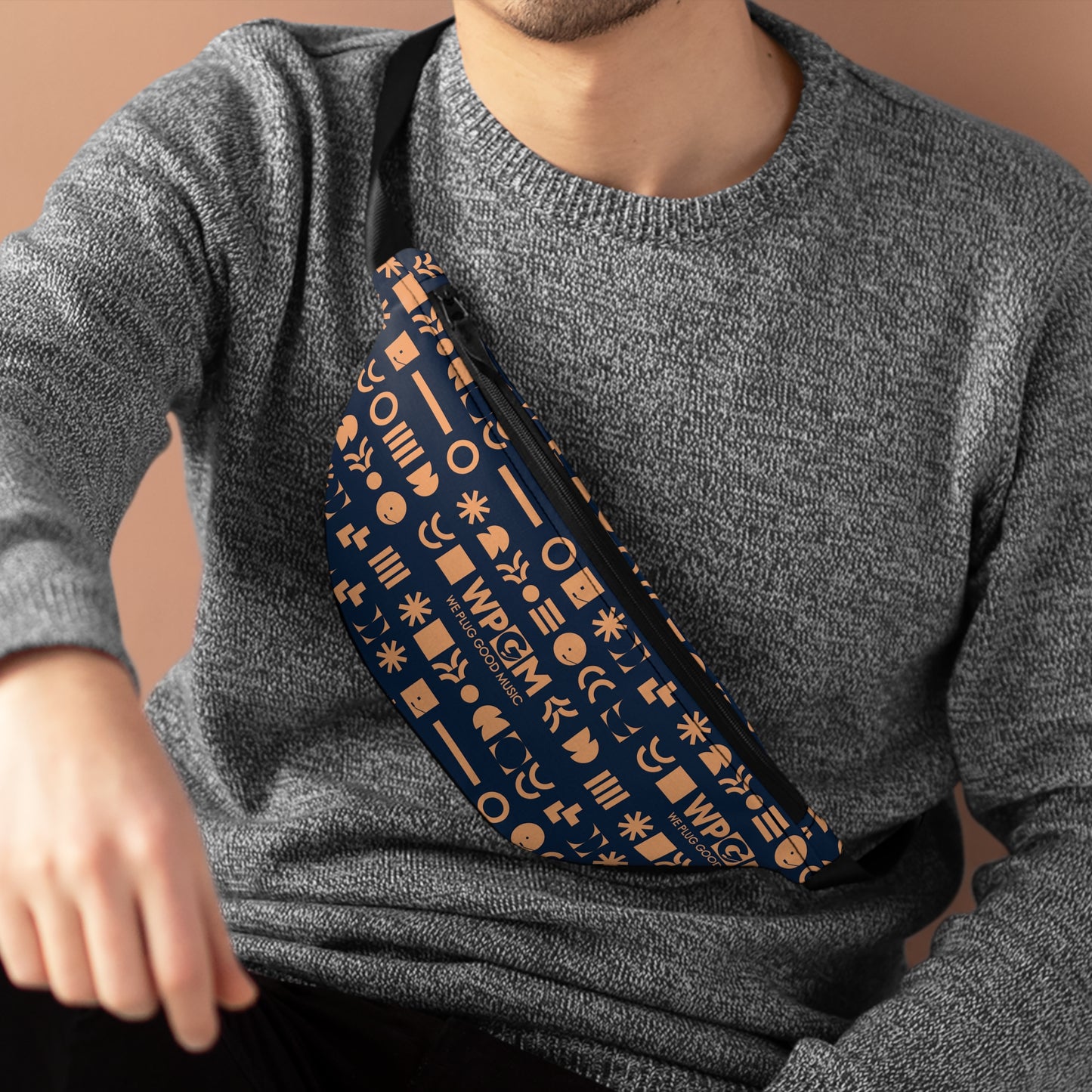 WPGM Signature Ensemble Fanny Pack (Orange-Navy)