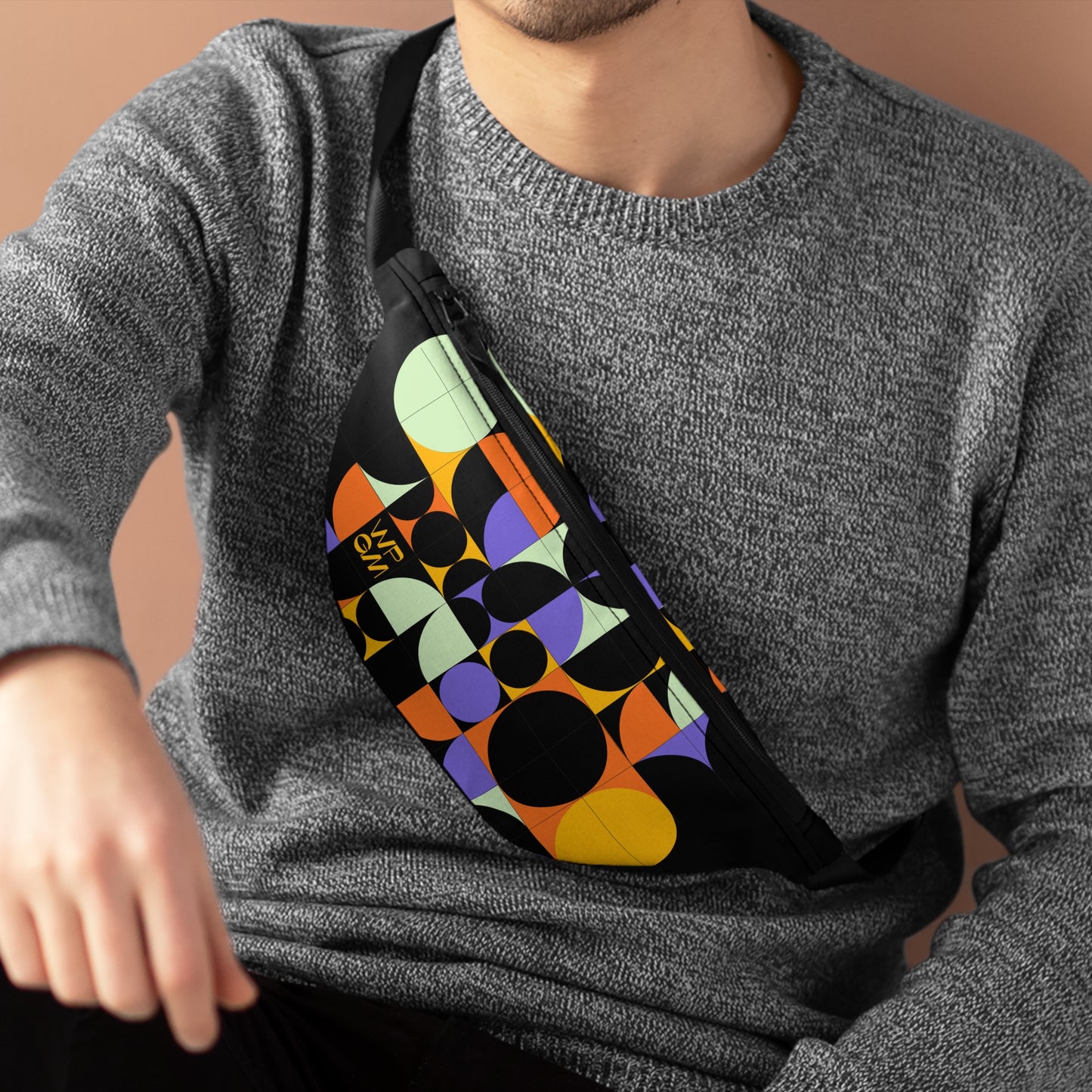 WPGM Colorgrid Fanny Pack (Black)