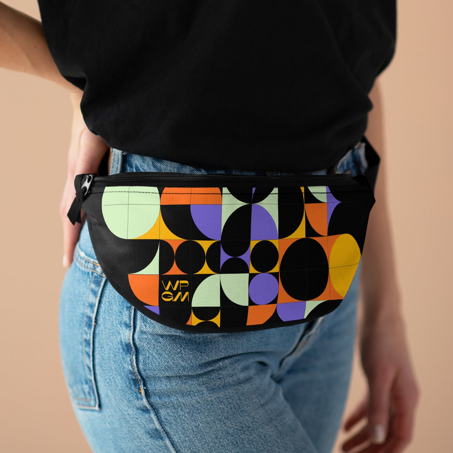 WPGM Colorgrid Fanny Pack (Black)