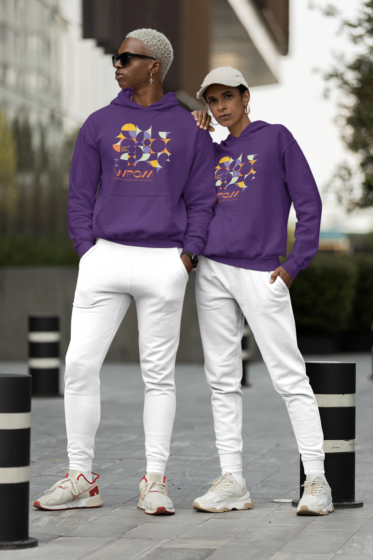 WPGM Colorgrid Unisex Hoodie