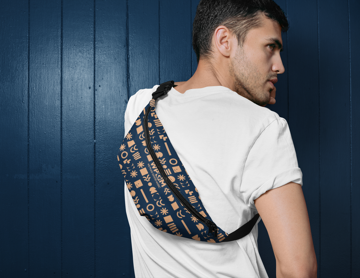 WPGM Signature Ensemble Fanny Pack (Orange-Navy)