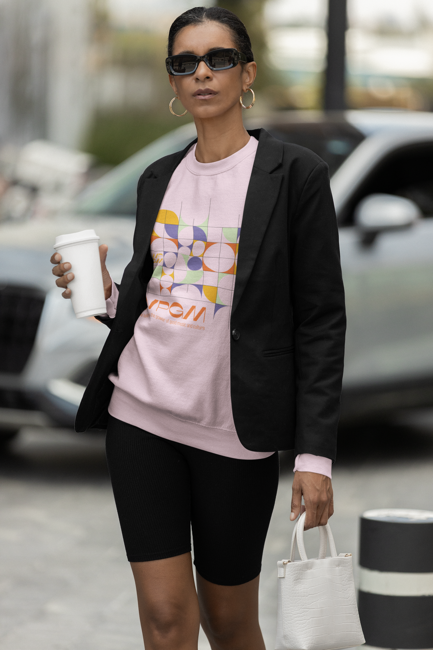 WPGM Colorgrid Unisex Crewneck Sweatshirt