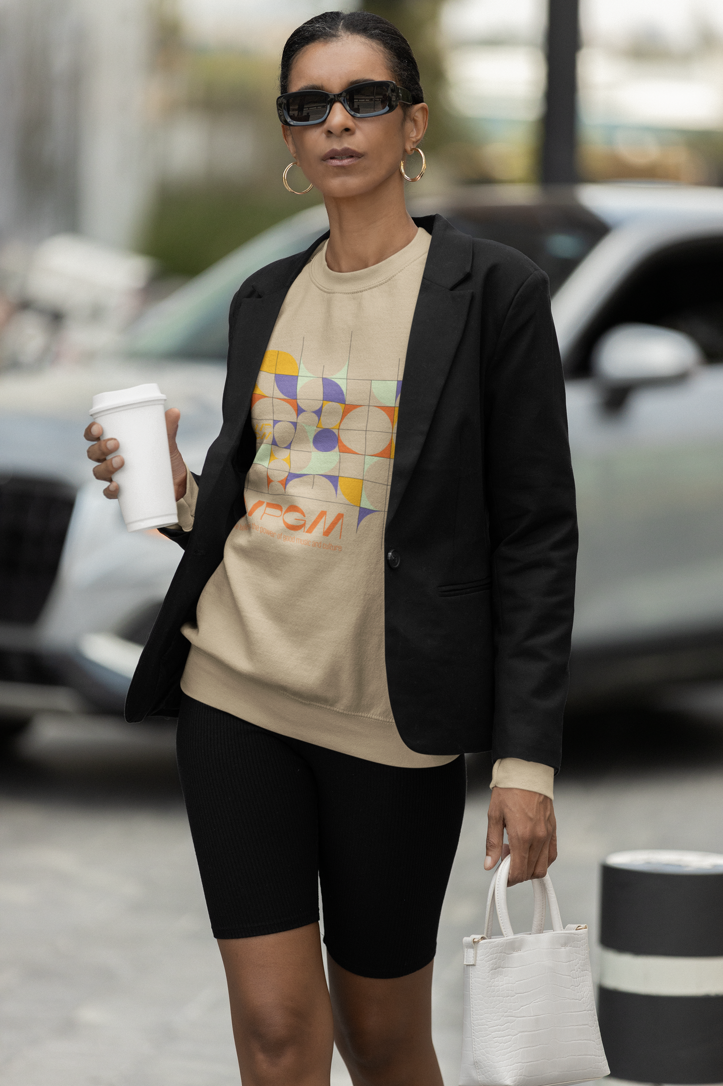 WPGM Colorgrid Unisex Crewneck Sweatshirt