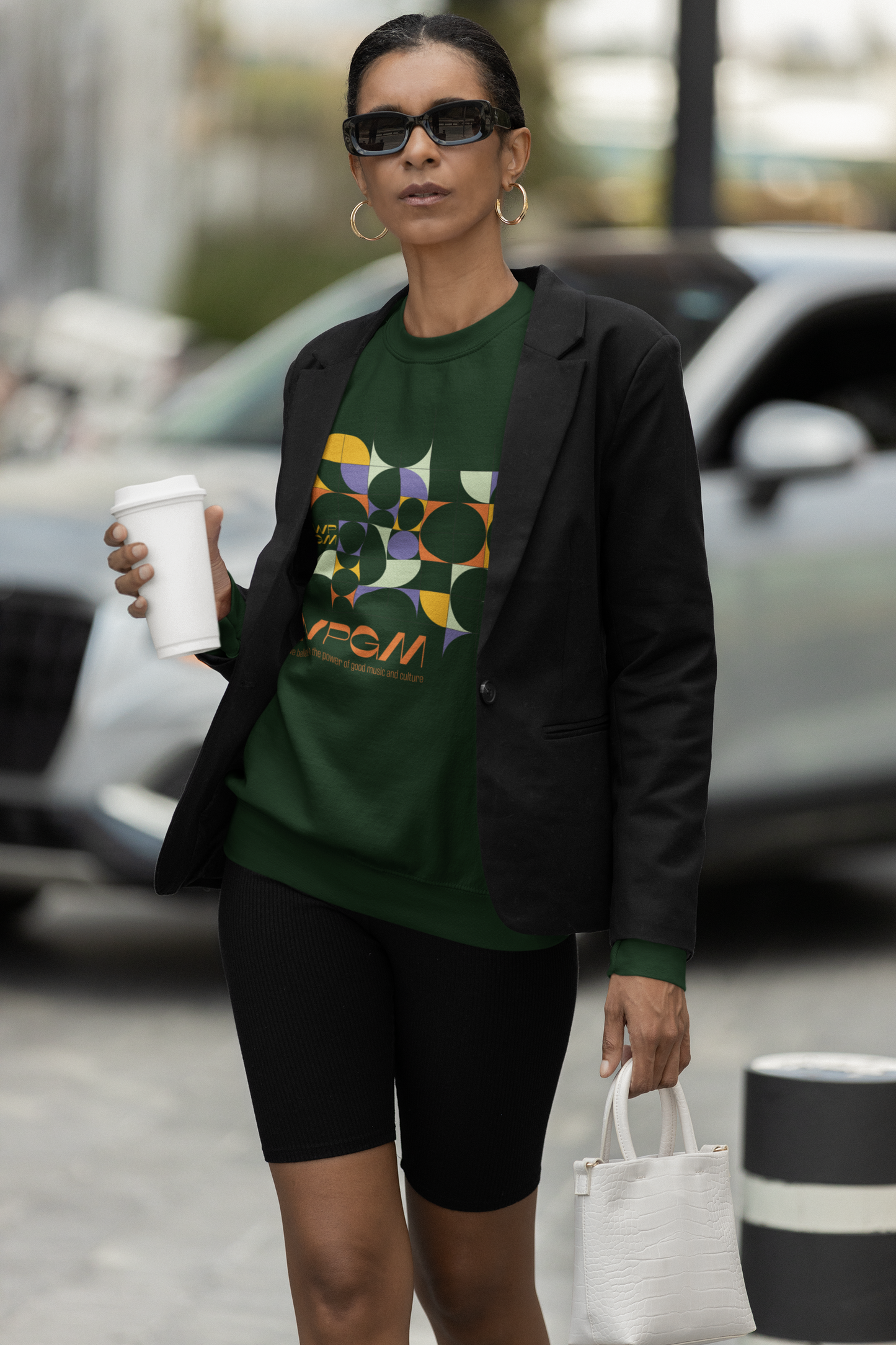 WPGM Colorgrid Unisex Crewneck Sweatshirt