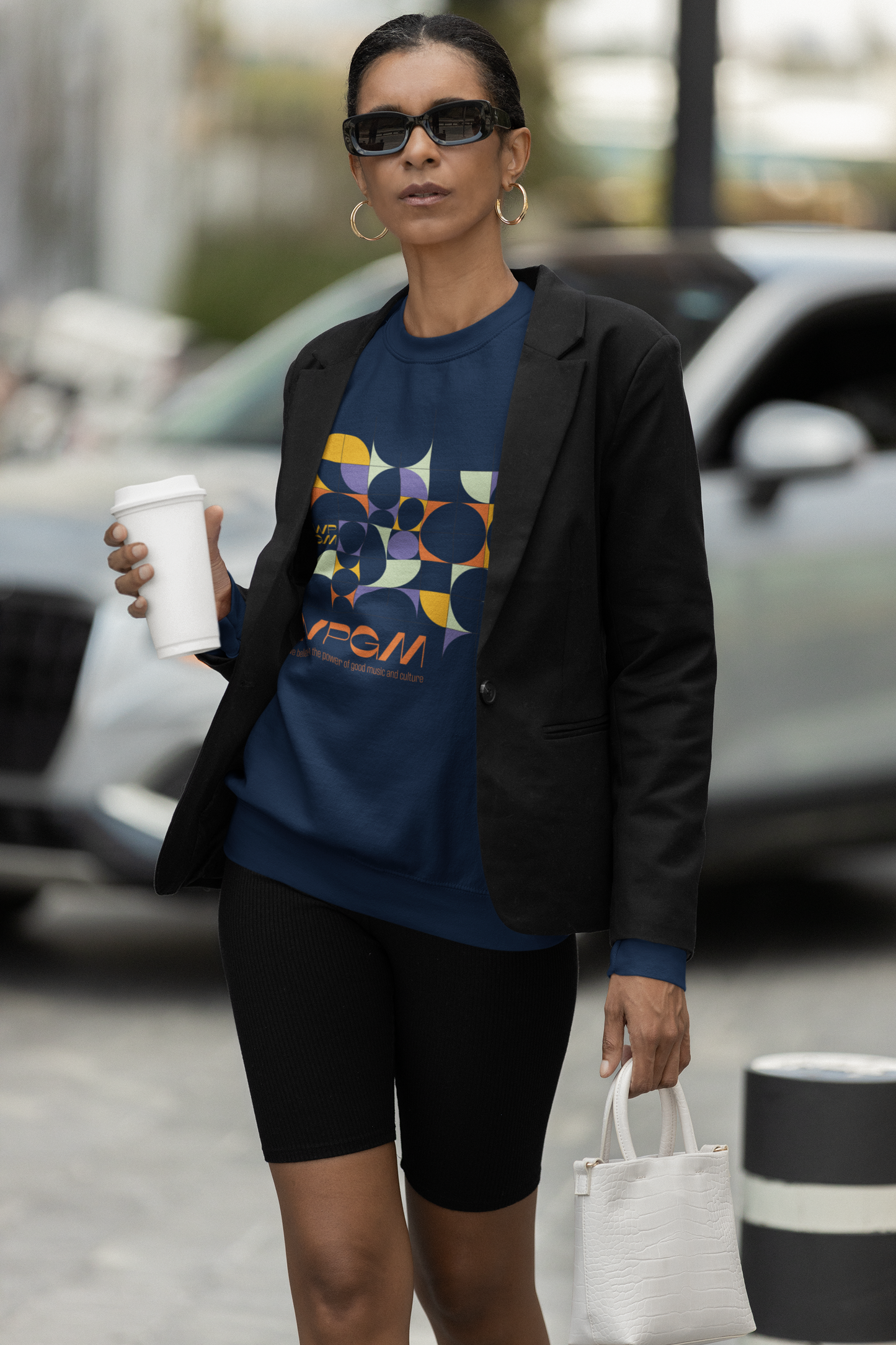 WPGM Colorgrid Unisex Crewneck Sweatshirt