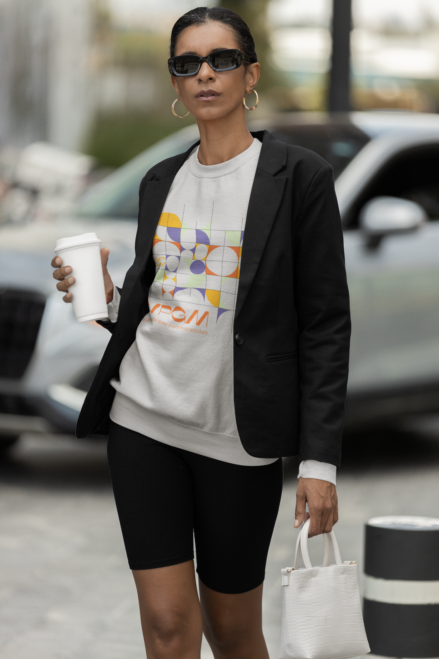 WPGM Colorgrid Unisex Crewneck Sweatshirt