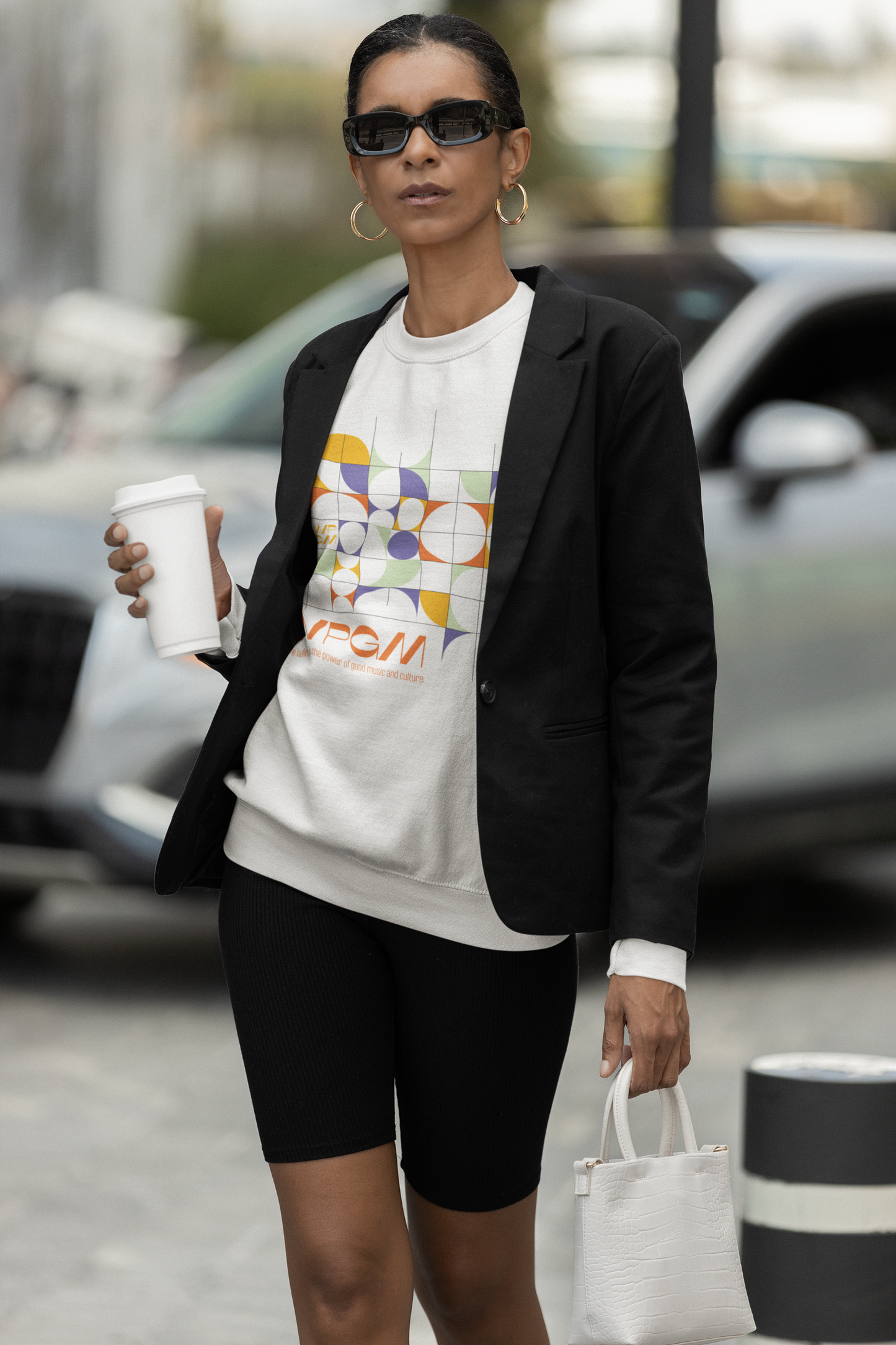 WPGM Colorgrid Unisex Crewneck Sweatshirt