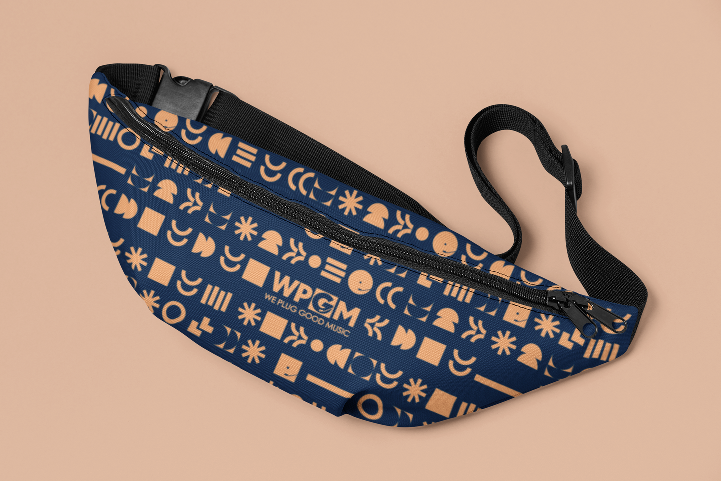 WPGM Signature Ensemble Fanny Pack (Orange-Navy)