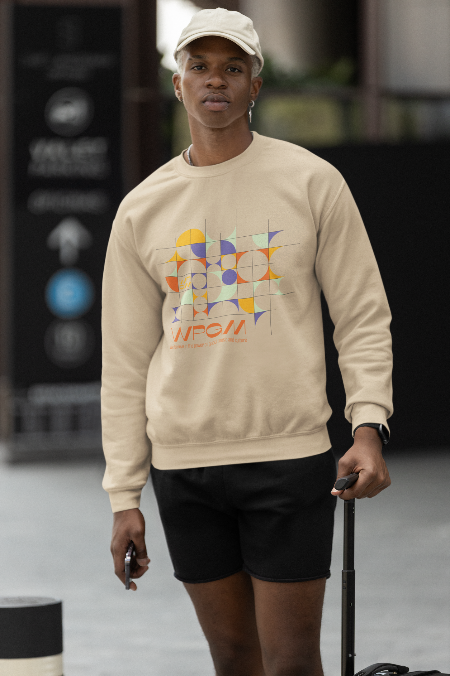 WPGM Colorgrid Unisex Crewneck Sweatshirt
