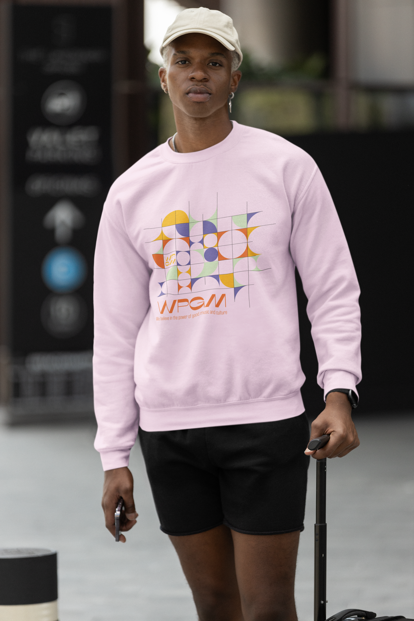 WPGM Colorgrid Unisex Crewneck Sweatshirt