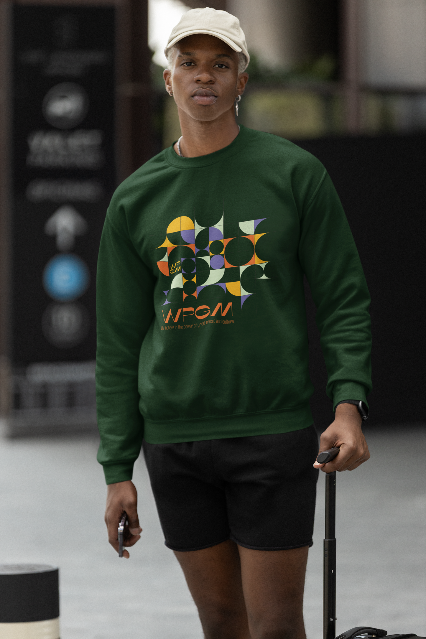 WPGM Colorgrid Unisex Crewneck Sweatshirt