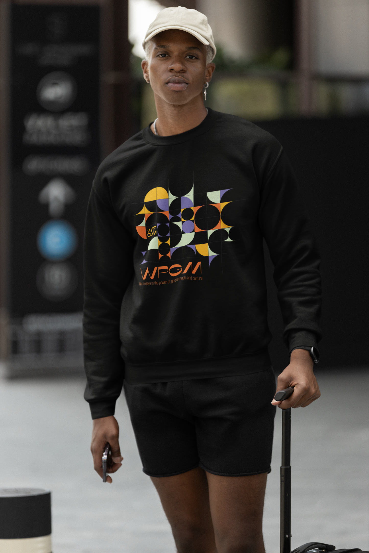 WPGM Colorgrid Unisex Crewneck Sweatshirt