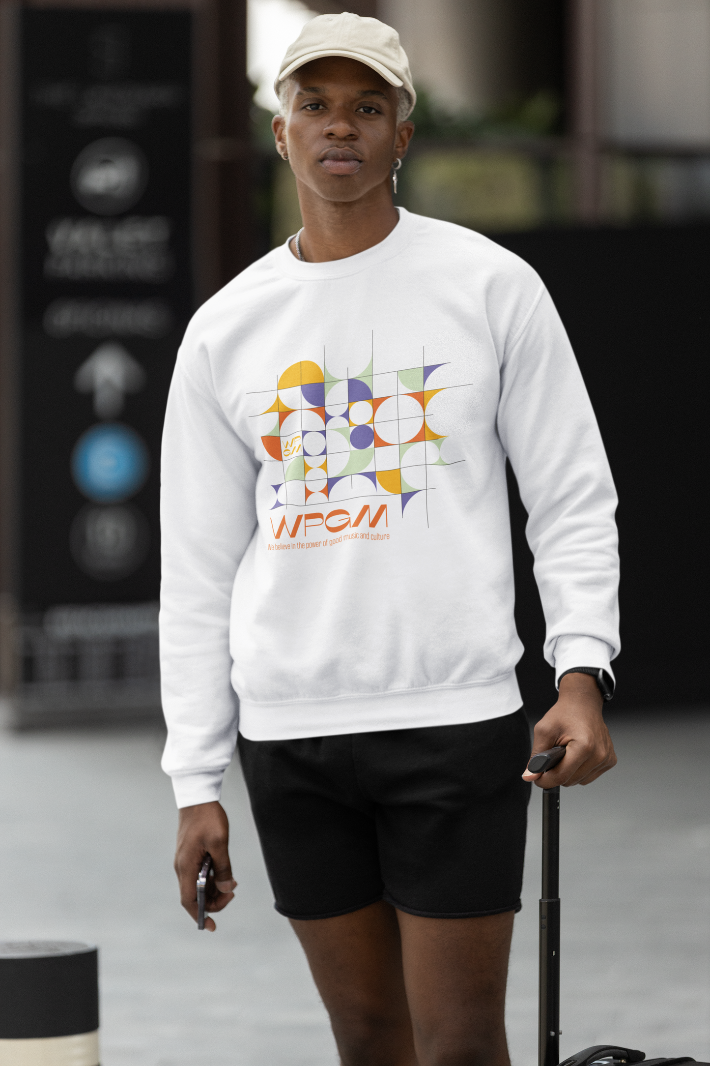 WPGM Colorgrid Unisex Crewneck Sweatshirt