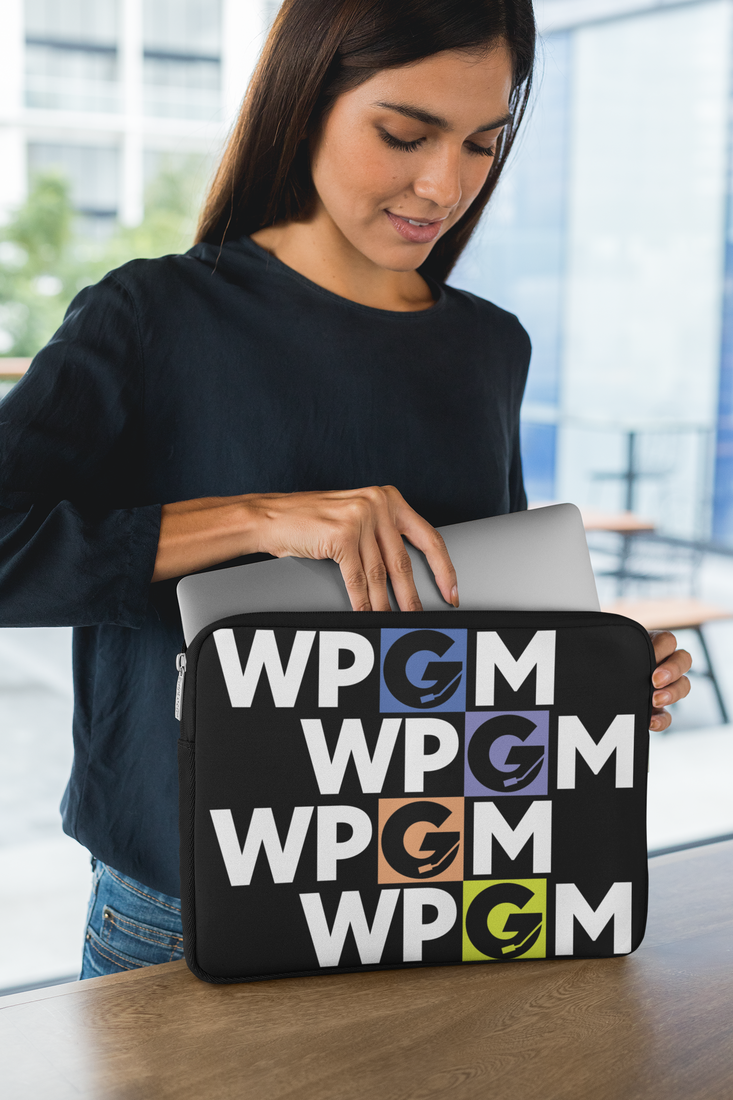 WPGM Classic Laptop Sleeve (Black)