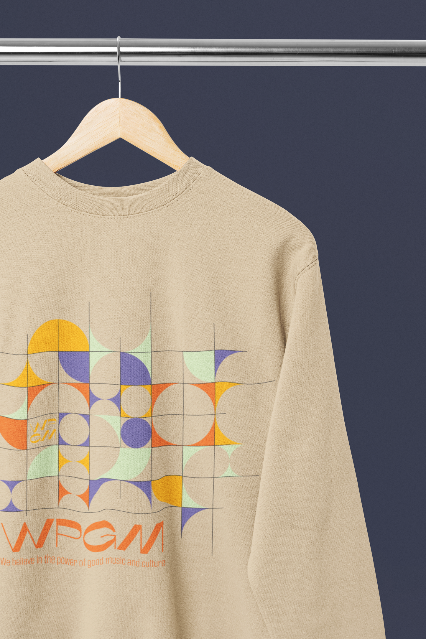 WPGM Colorgrid Unisex Crewneck Sweatshirt