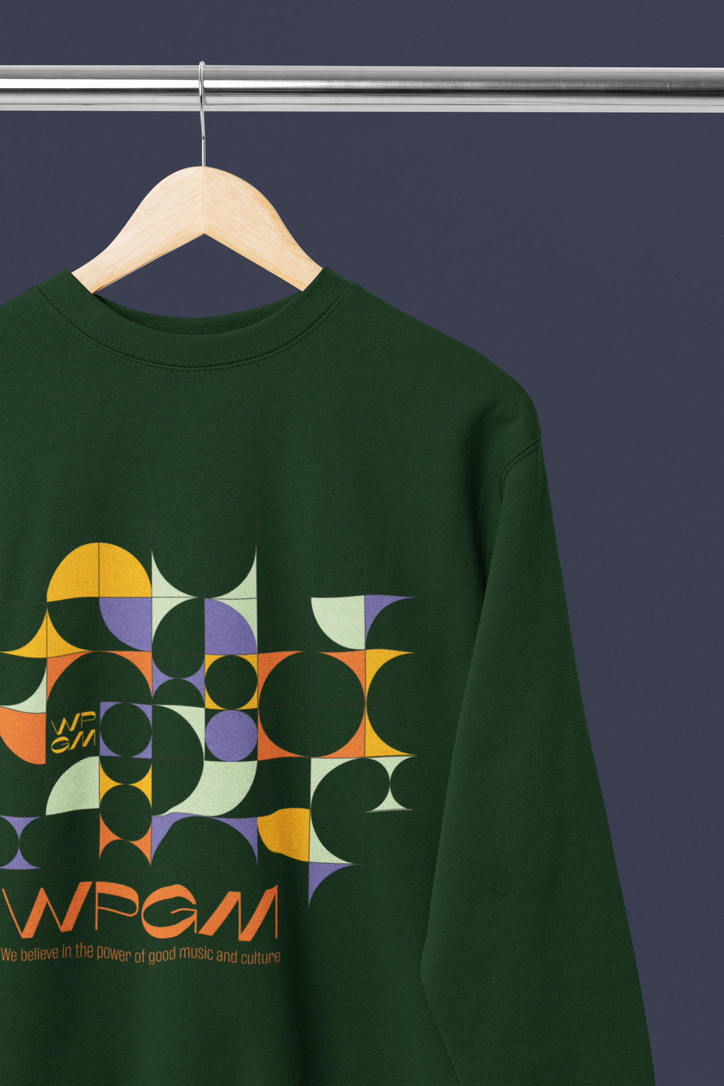 WPGM Colorgrid Unisex Crewneck Sweatshirt