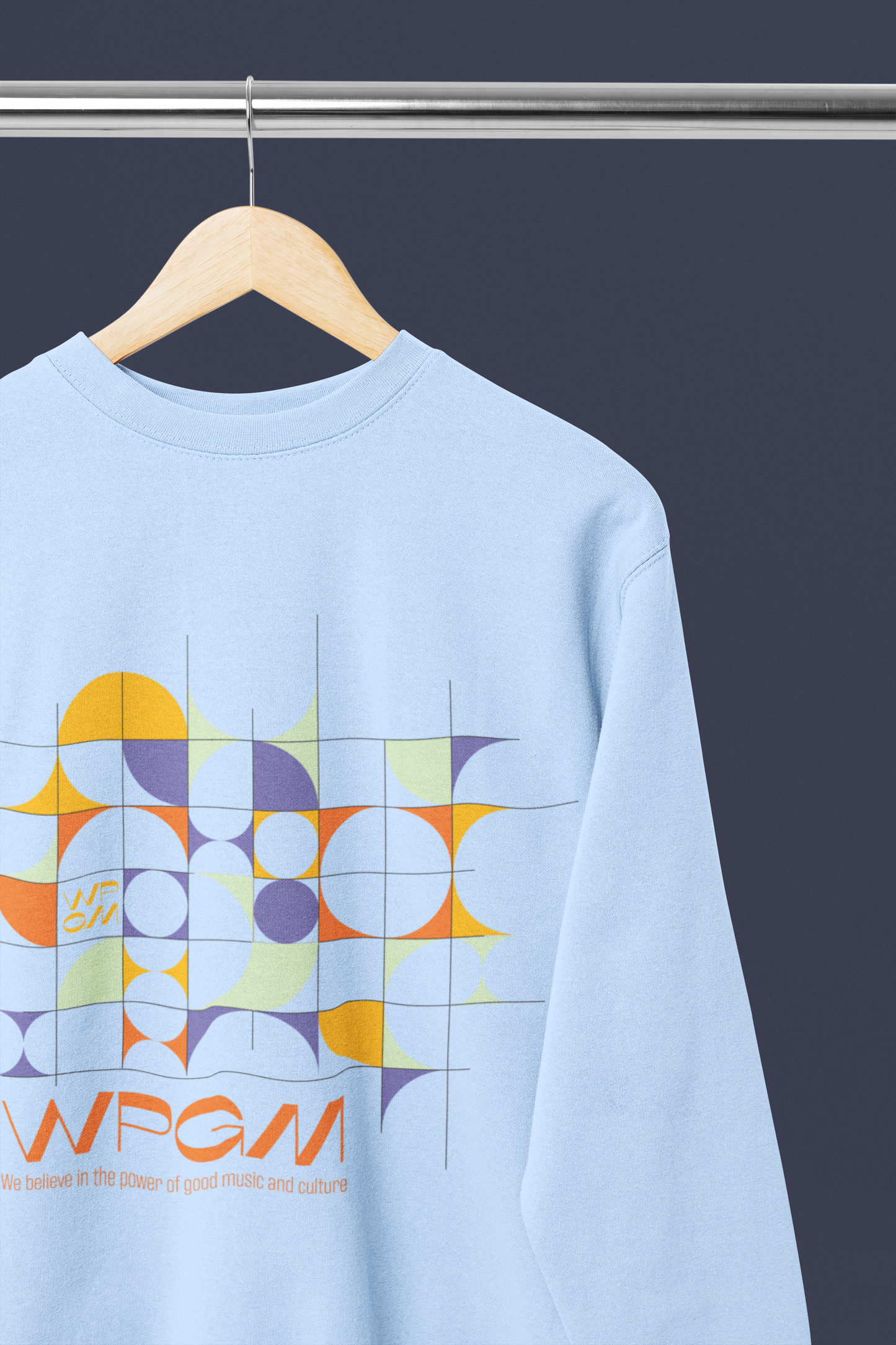 WPGM Colorgrid Unisex Crewneck Sweatshirt