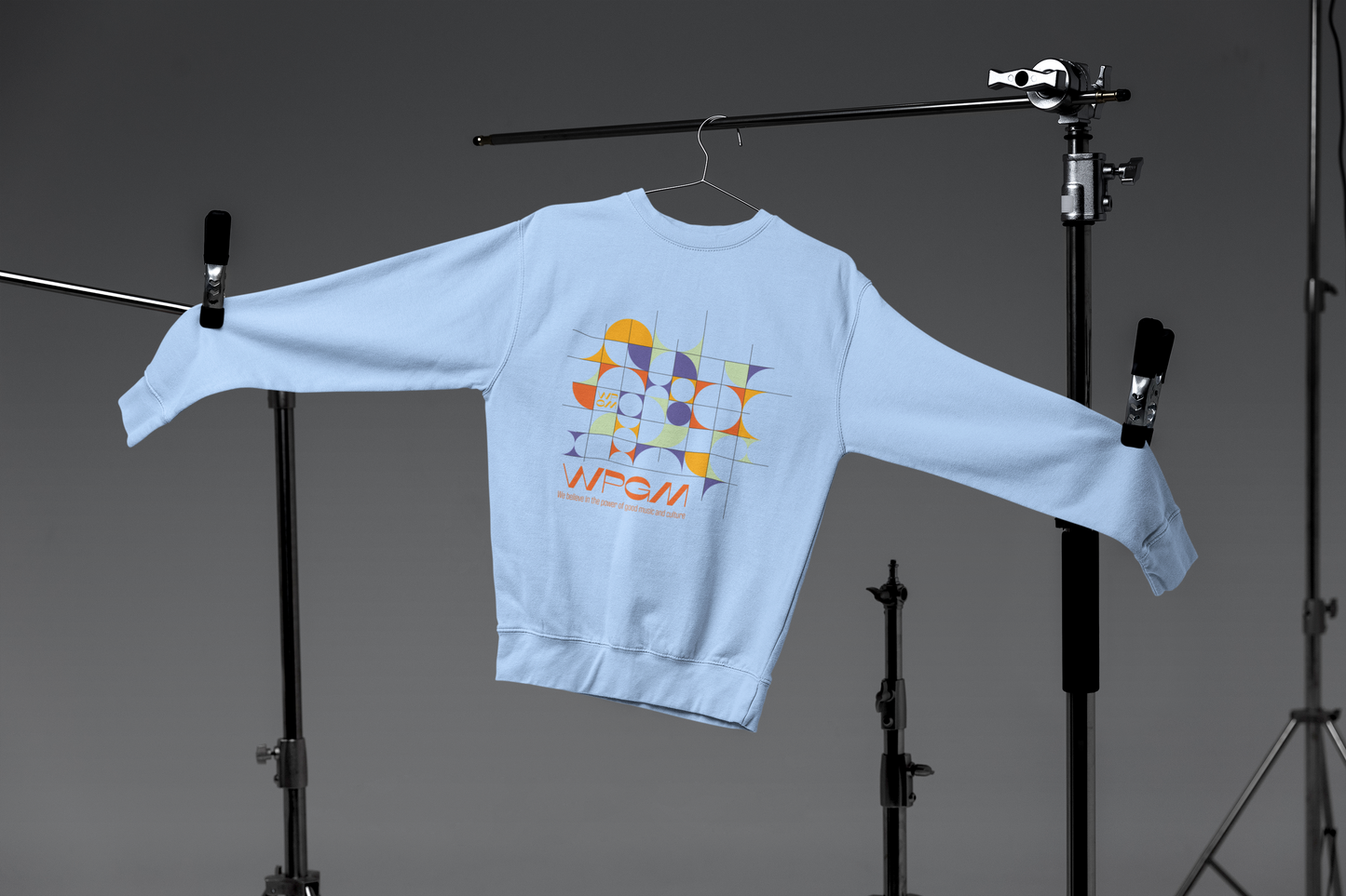 WPGM Colorgrid Unisex Crewneck Sweatshirt