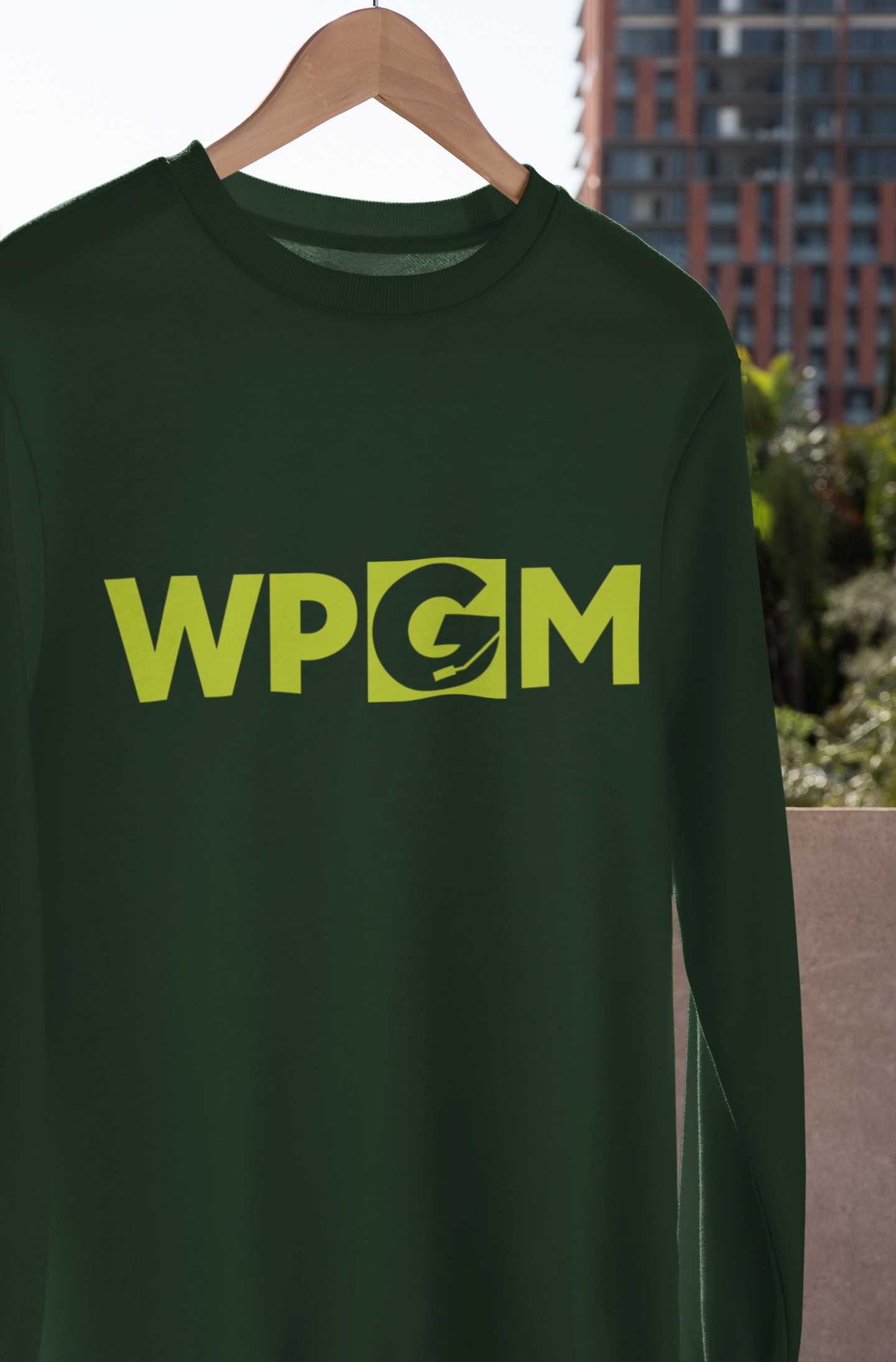 WPGM Classic (Lime) Unisex Crewneck Sweatshirt