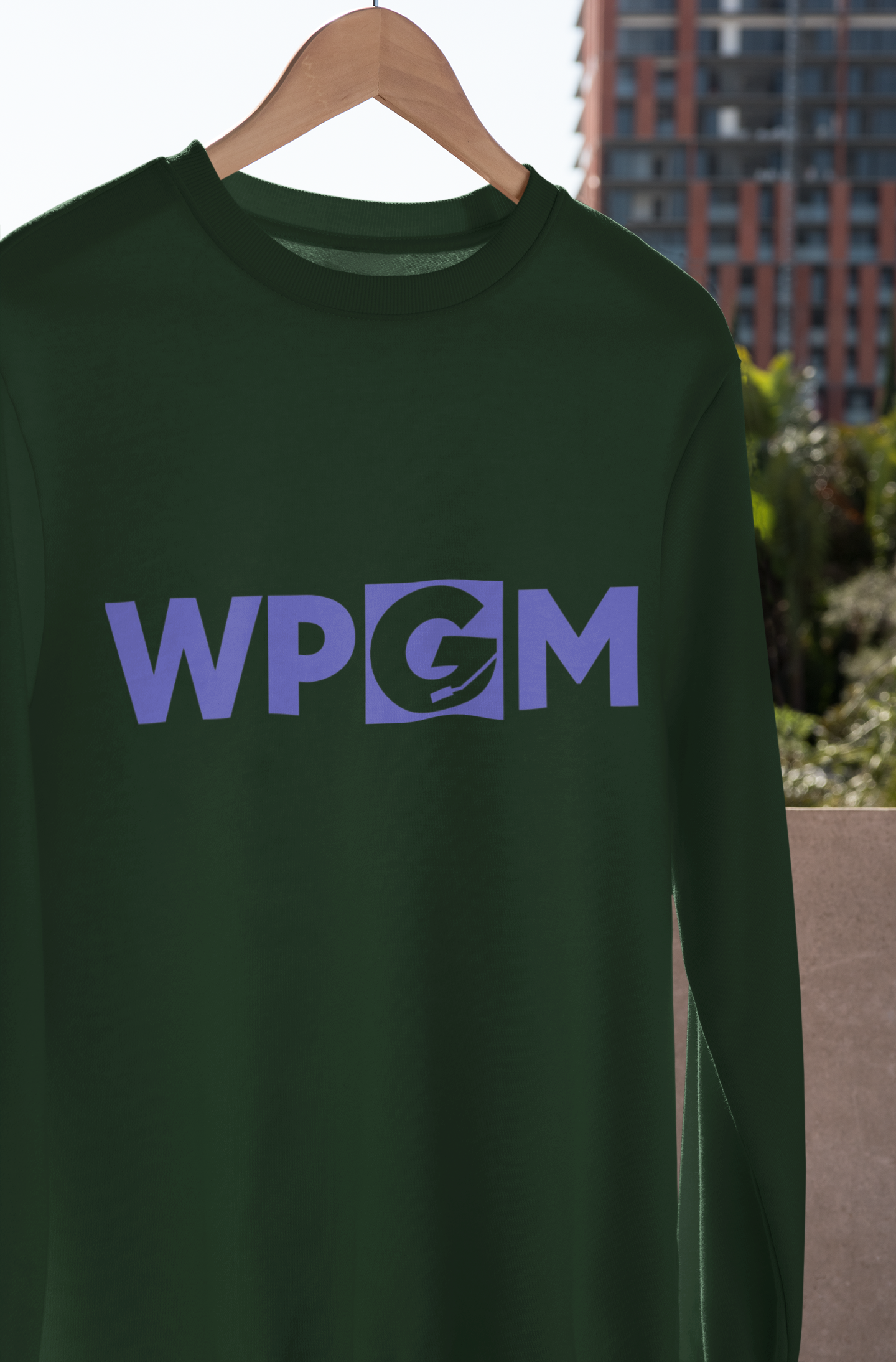 WPGM Classic (Purple) Unisex Crewneck Sweatshirt
