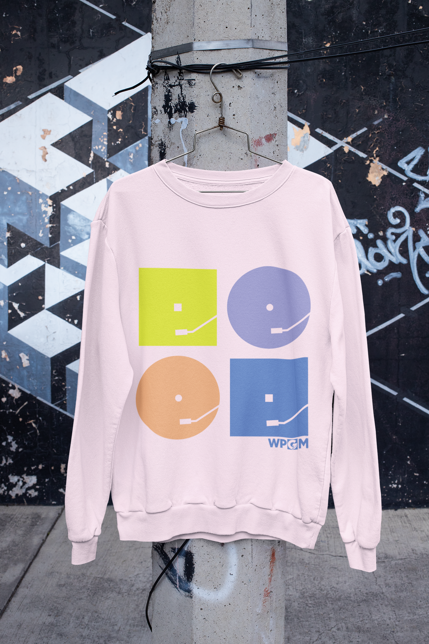 WPGM Vinyl IV Unisex Crewneck Sweatshirt
