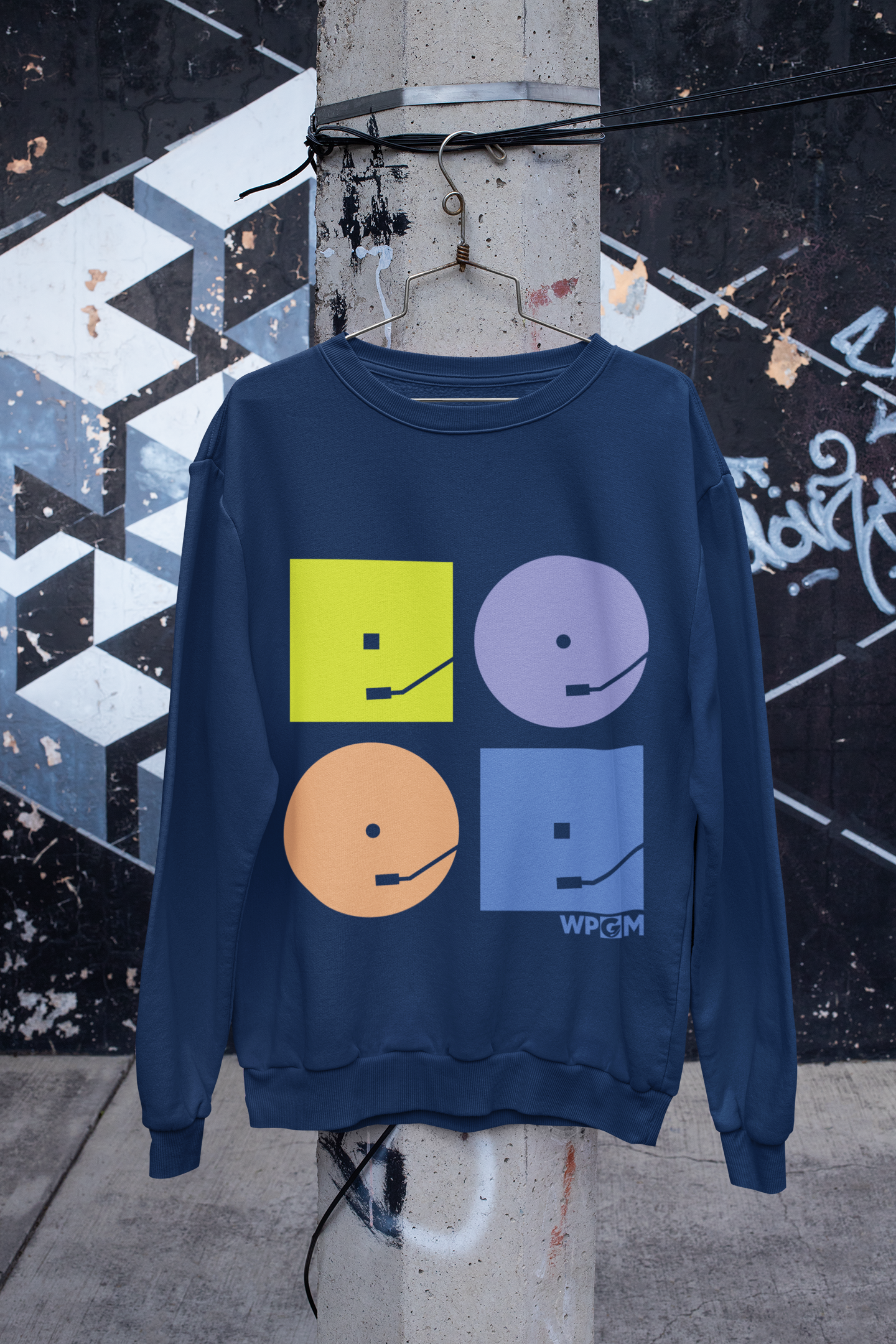 WPGM Vinyl IV Unisex Crewneck Sweatshirt
