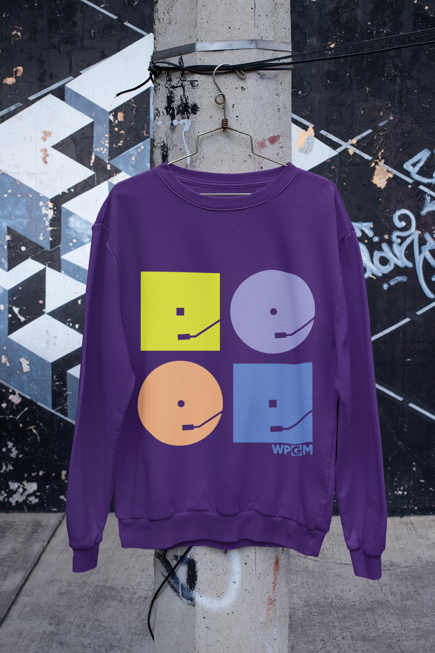 WPGM Vinyl IV Unisex Crewneck Sweatshirt