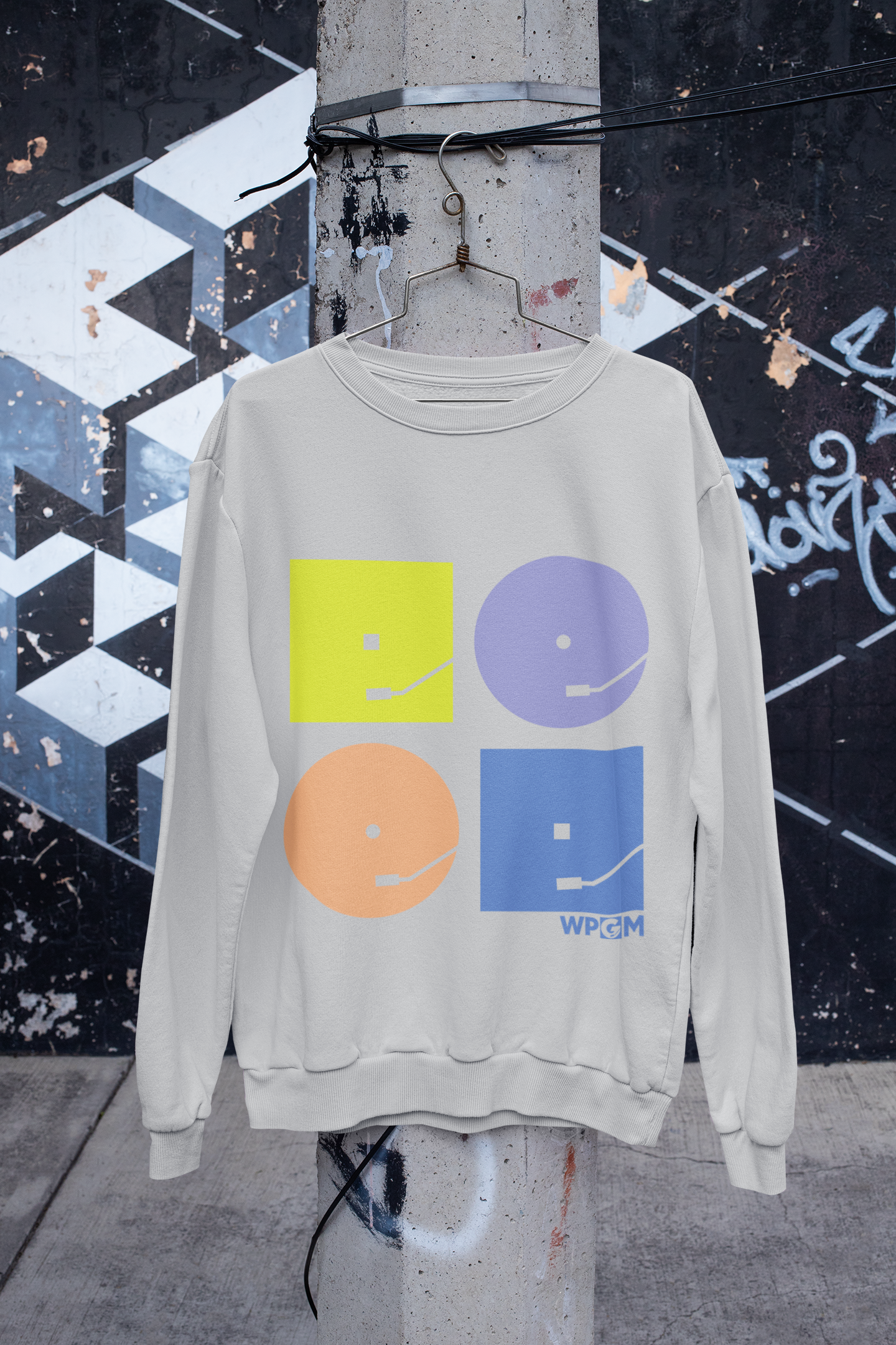 WPGM Vinyl IV Unisex Crewneck Sweatshirt