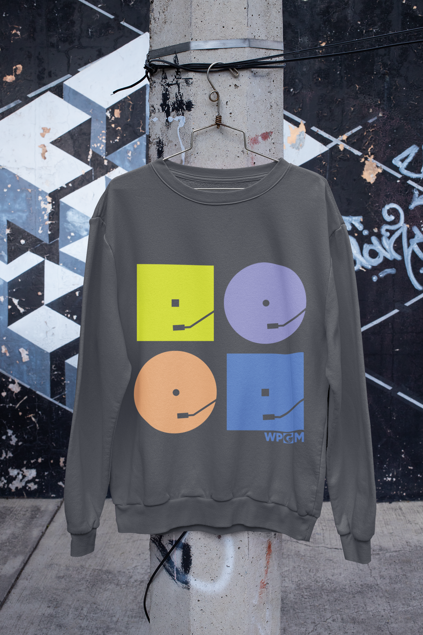 WPGM Vinyl IV Unisex Crewneck Sweatshirt