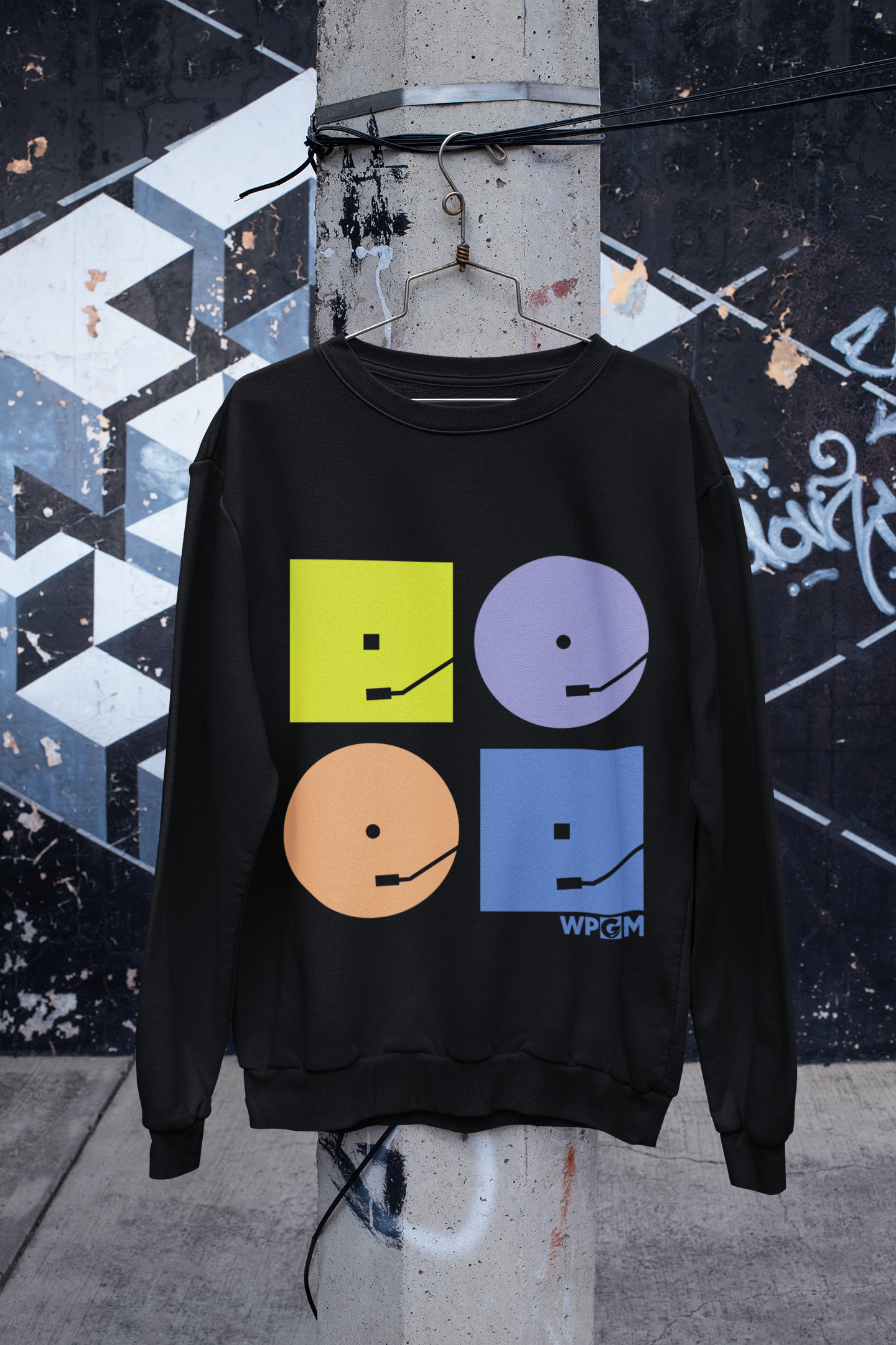 WPGM Vinyl IV Unisex Crewneck Sweatshirt