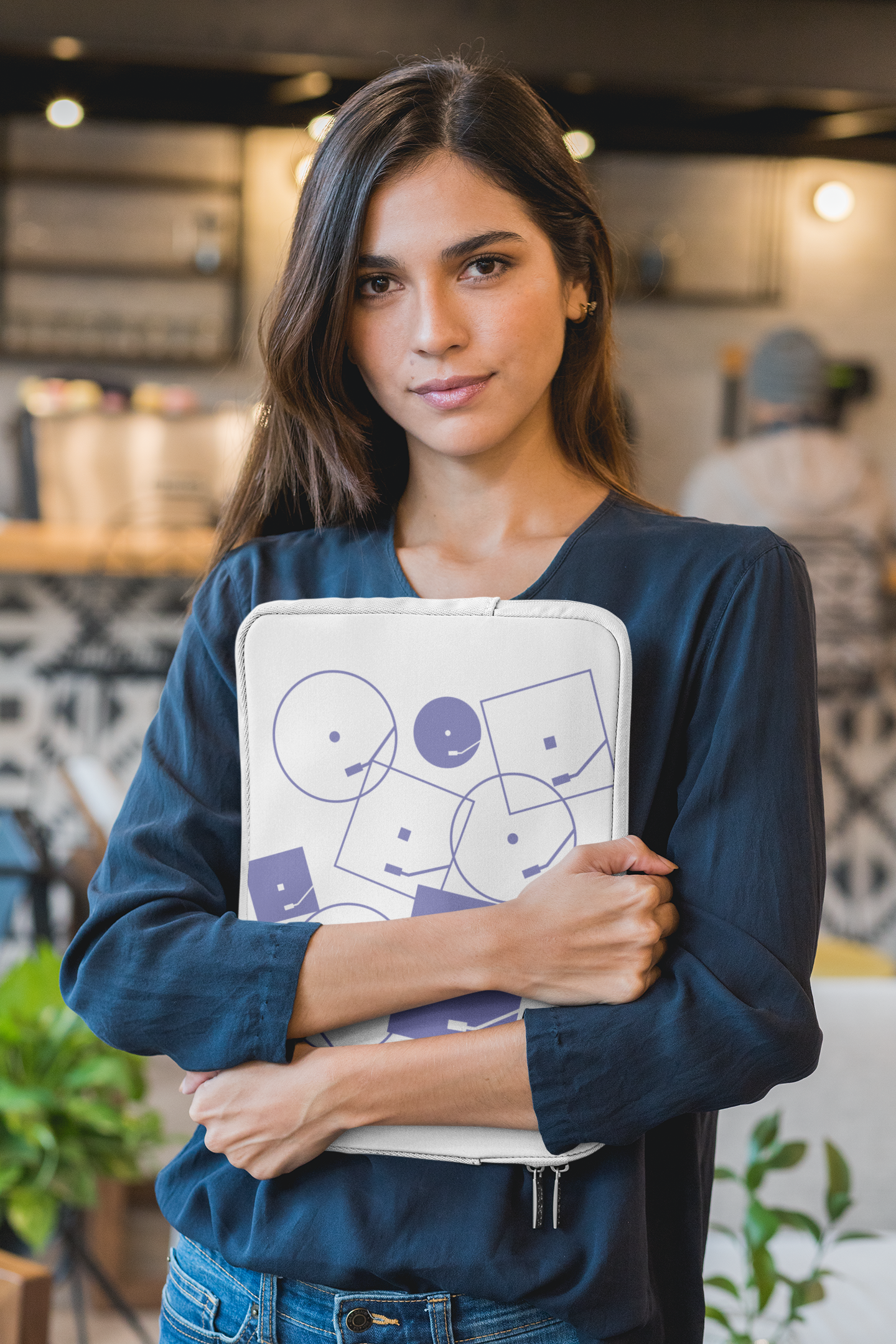 WPGM Airborne Vinyl Laptop Sleeve (Purple)