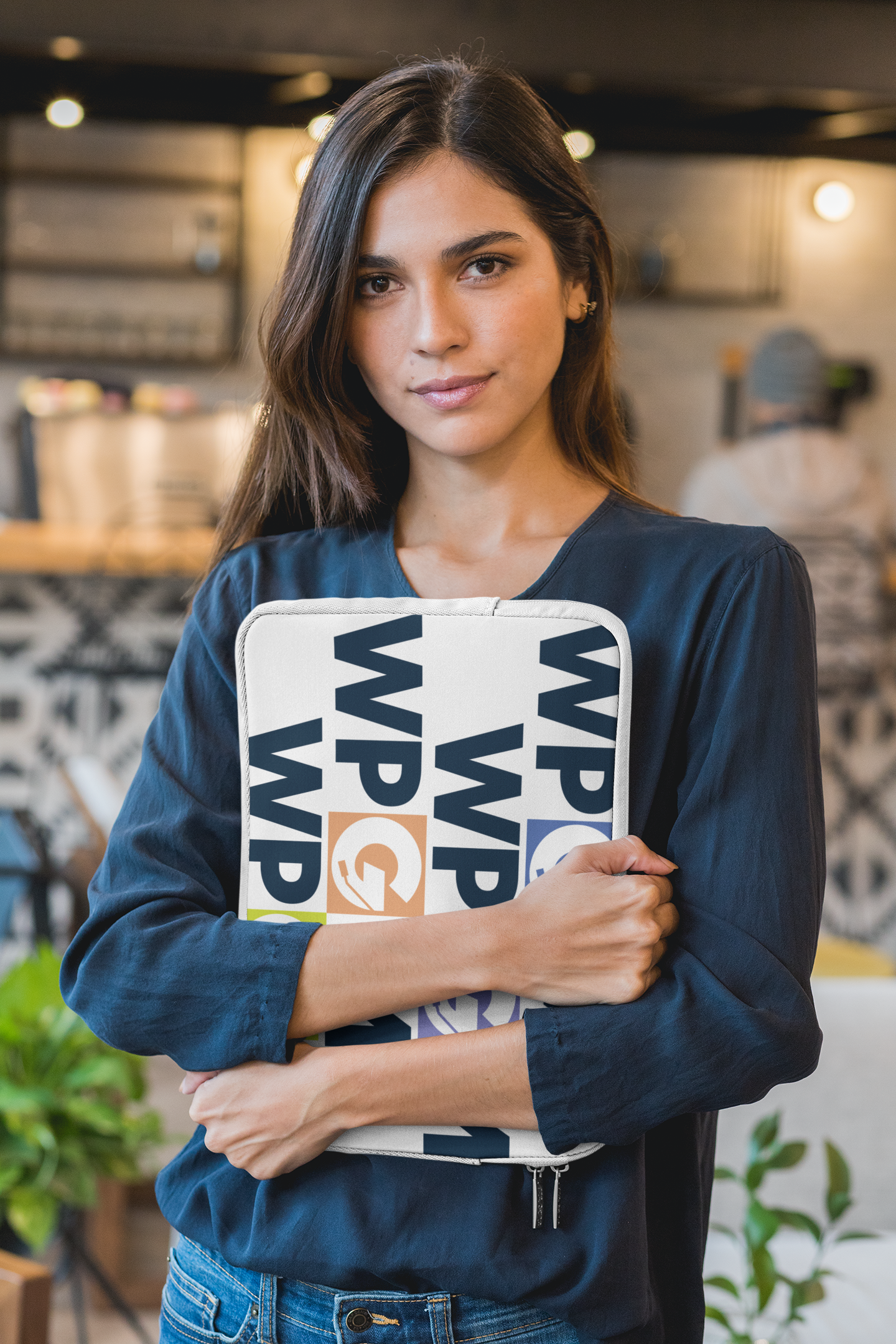 WPGM Classic Laptop Sleeve (White)