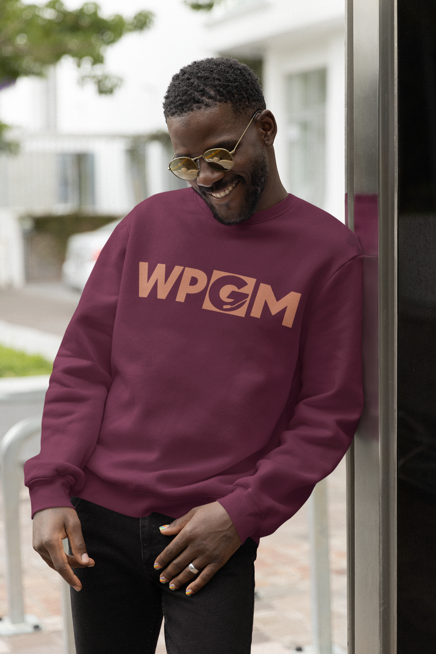 WPGM Classic (Orange) Unisex Crewneck Sweatshirt