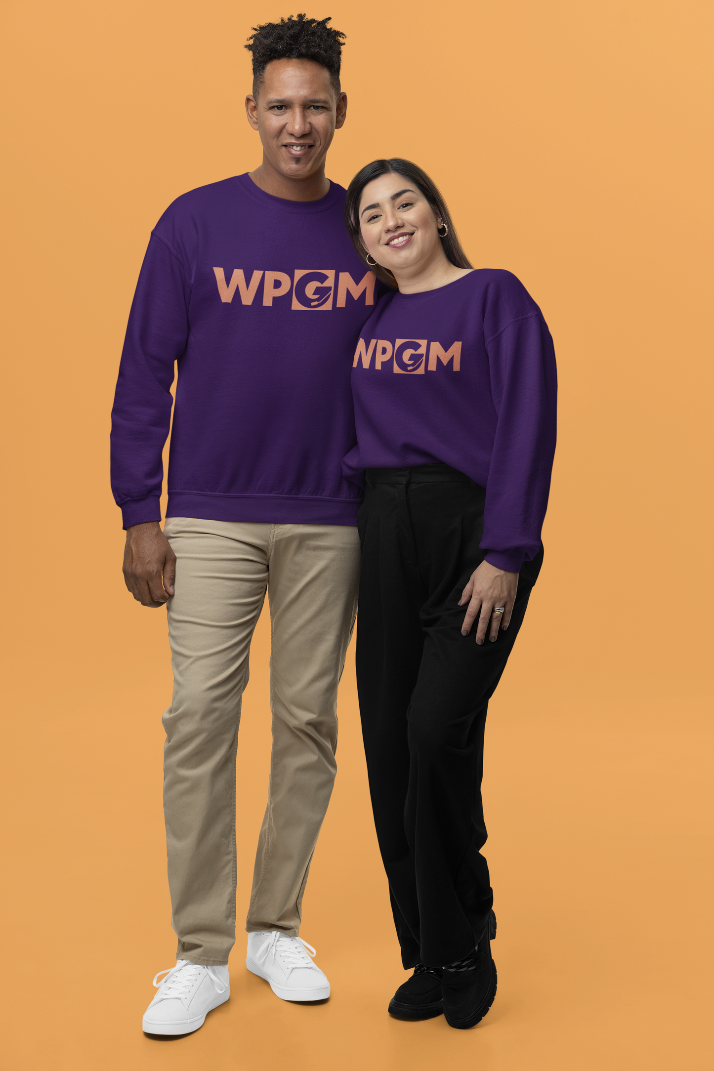 WPGM Classic (Orange) Unisex Crewneck Sweatshirt