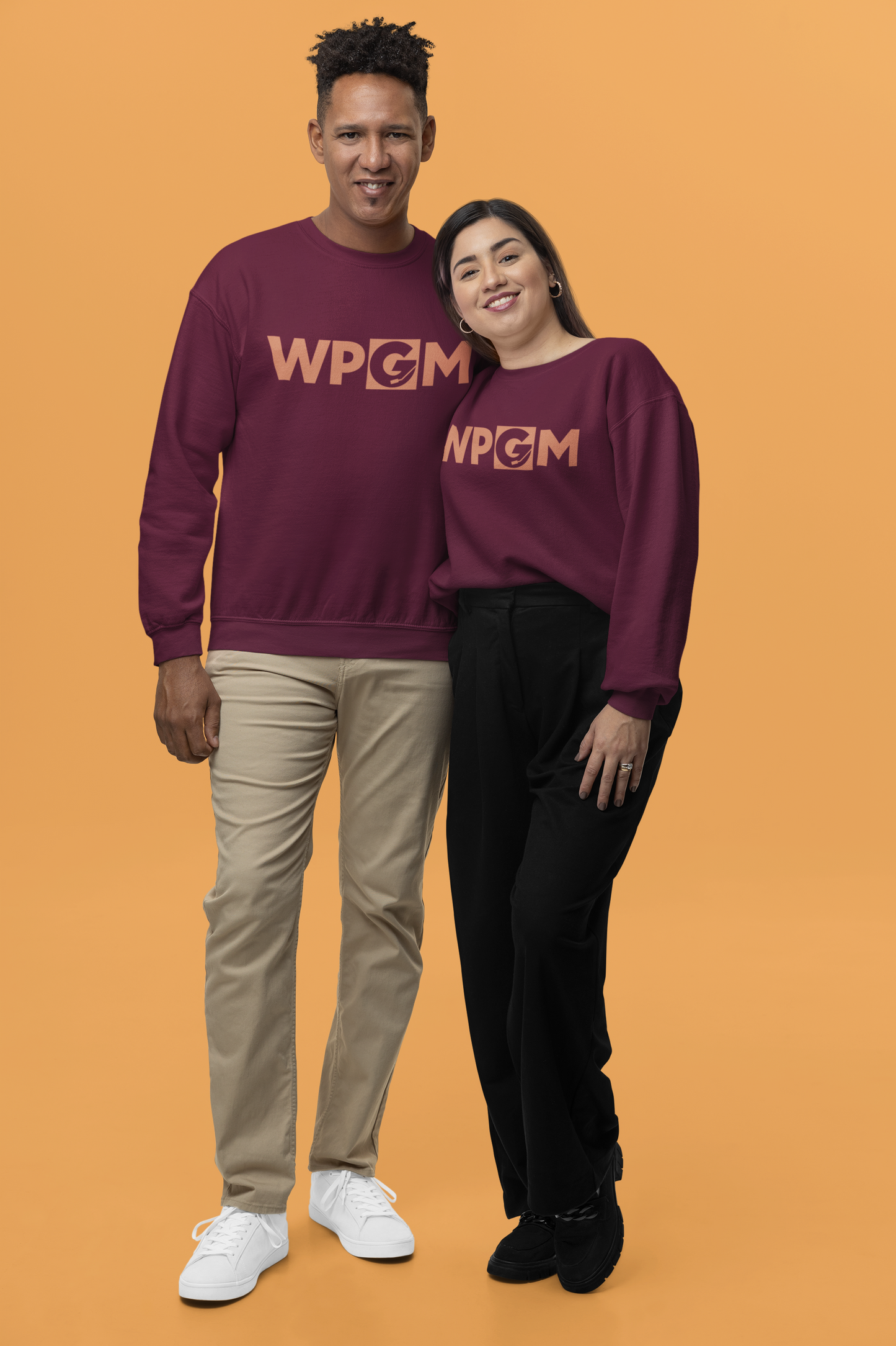 WPGM Classic (Orange) Unisex Crewneck Sweatshirt