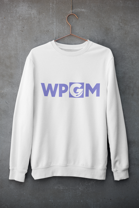 WPGM Classic (Purple) Unisex Crewneck Sweatshirt