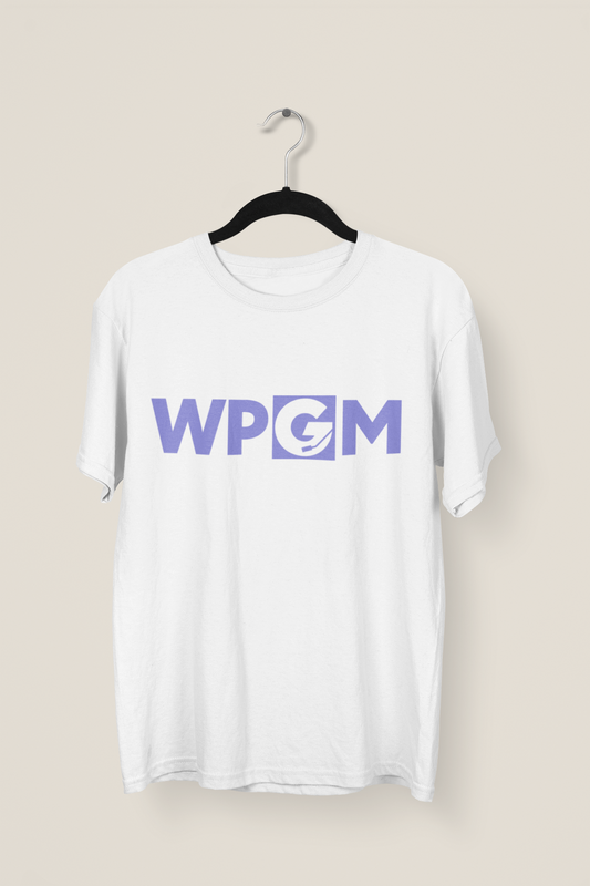 WPGM Classic (Purple) Unisex Oversized Tee