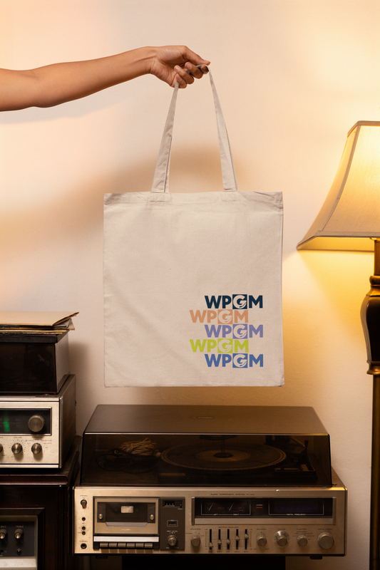 WPGM Classic Cotton Canvas Tote Bag
