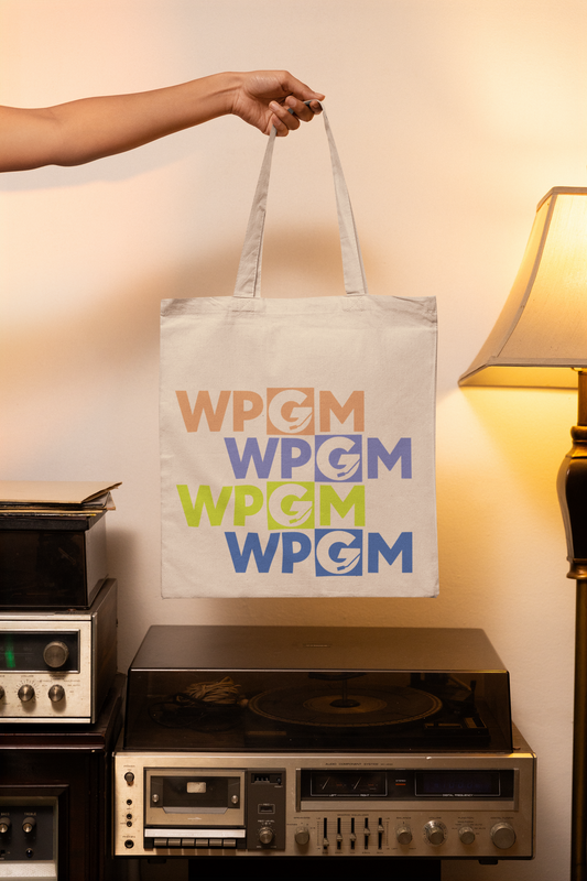 WPGM Classic Cotton Canvas Tote Bag